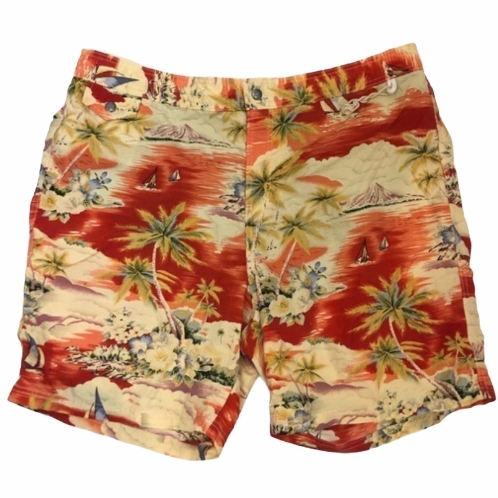 NWOT LANDS’‎ END Swim Trunks, Sz XL 40-42